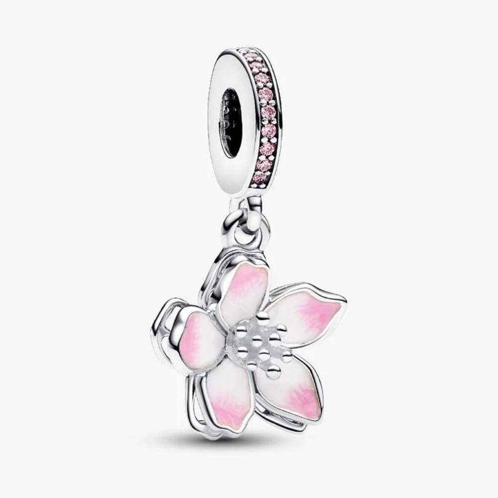 Pandora Cherry Blossom Dangle Charm